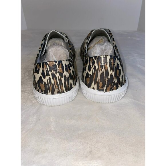 BLOWFISH WOMENS MARLEY SLIP ON SNEAKER - LEOPARD Size 7 - Picture 6 of 9